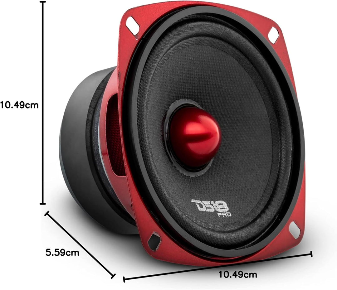 DS18 PRO-X4.4BM PRO Series Midrange Kugel Lautsprecher - Set von 1-4" 4 Inches