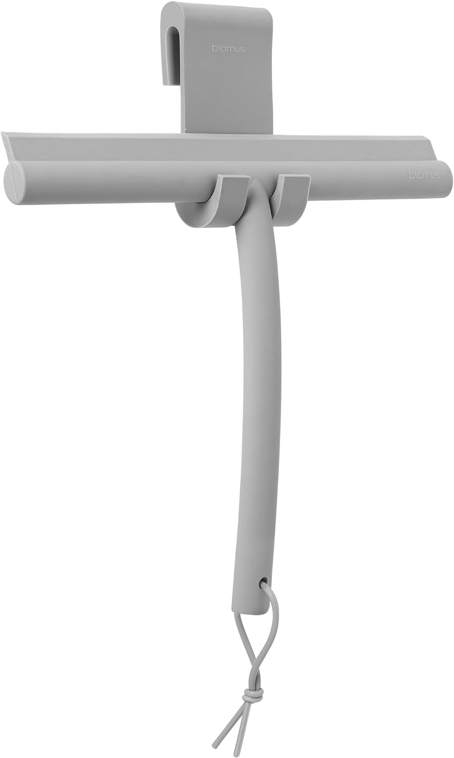 blomus Duschabzieher -VIPO- Duschwischer mit Halterung 24 cm breit Abzieher aus Silikon für Dusche,