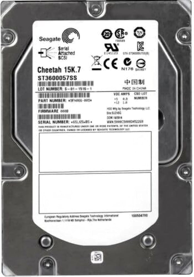 Seagate Cheetah 15K ST3600057SS - Festplatte - 600 GB - intern - 8.9 cm ( 3.5&