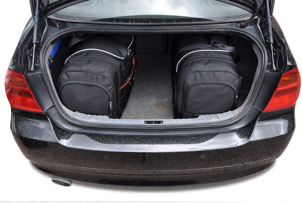 KJUST Dedizierte Reisetaschen 4 stk kompatibel mit BMW 3 LIMOUSINE E90 2004-2013