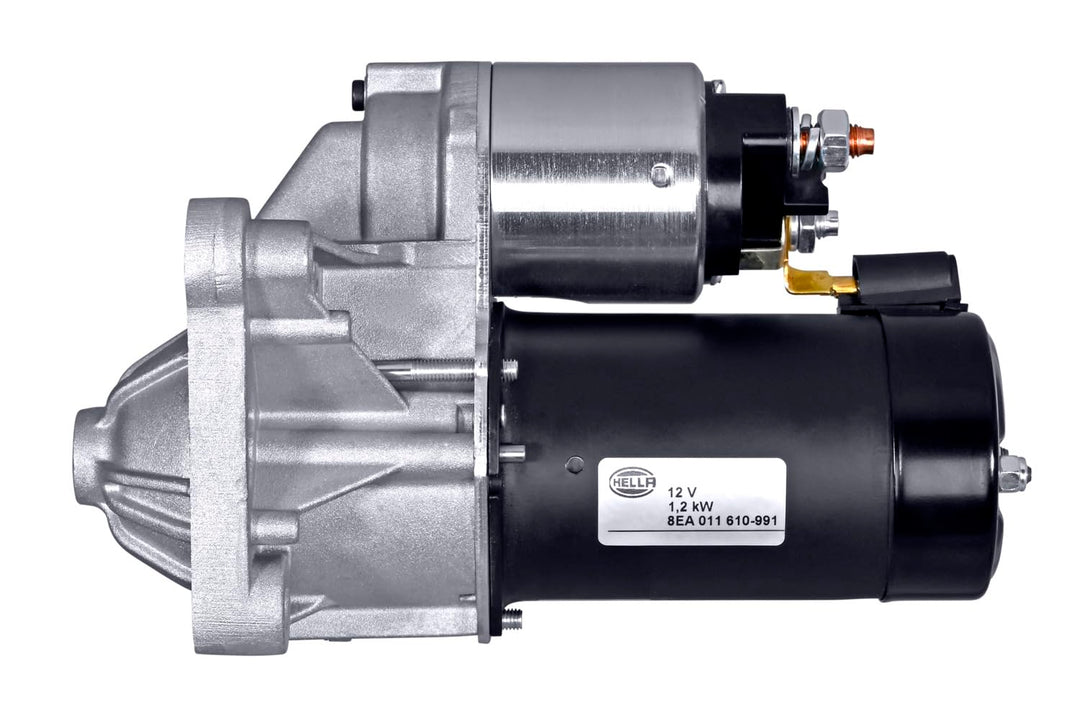HELLA - Starter/Anlasser - 12V - 1.2kW - für u.a. Renault Kangoo Rapid (FC0/1_) - 8EA 011 610-991