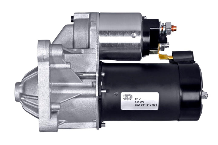 HELLA - Starter/Anlasser - 12V - 1.2kW - für u.a. Renault Kangoo Rapid (FC0/1_) - 8EA 011 610-991