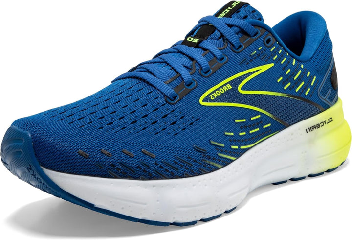 Brooks Herren Glycerin 20 Sneaker 42 EU Blue Nightlife White, 42 EU Blue Nightlife White