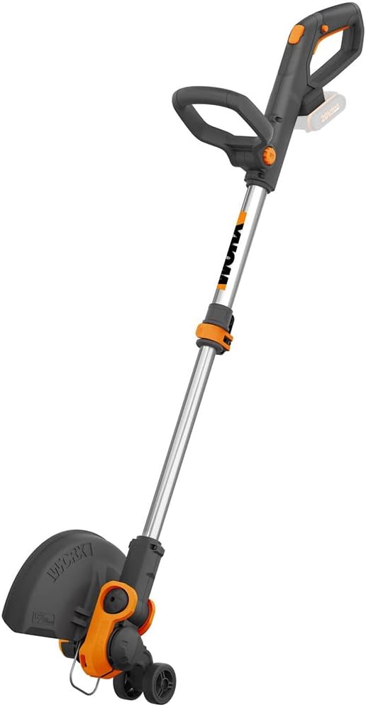 WORX WG743E Akku-Rasenmäher 40V & WG163E.9 Akku Rasentrimmer 20V – Kantenschneider Rasen – 2-in-1 Fu