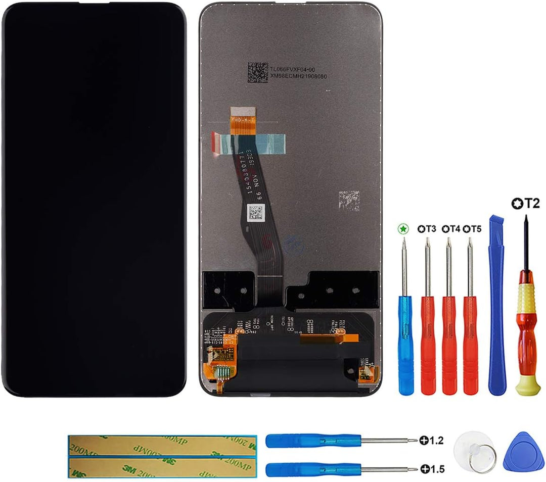 swark LCD Display Kompatibel mit Honor 9X STK-LX1/ Huawei P smart Pro 2019（Schwarz ohne Rahmen LCD D