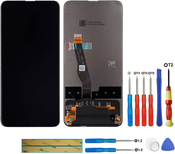 swark LCD Display Kompatibel mit Honor 9X STK-LX1/ Huawei P smart Pro 2019（Schwarz ohne Rahmen LCD D