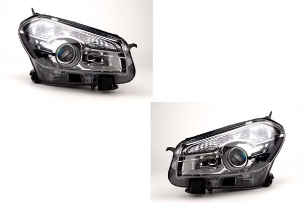 Johns, Scheinwerfer Satz passend für Nissan Qashqai Scheinwerfer J10 03/10- Xenon D1S/H7 Set links &