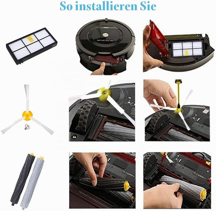 Ersatzteile für iRobot Roomba 800 900 Serie, Roomba 800 850 860 865 866 870 871 872 875 876 880 886