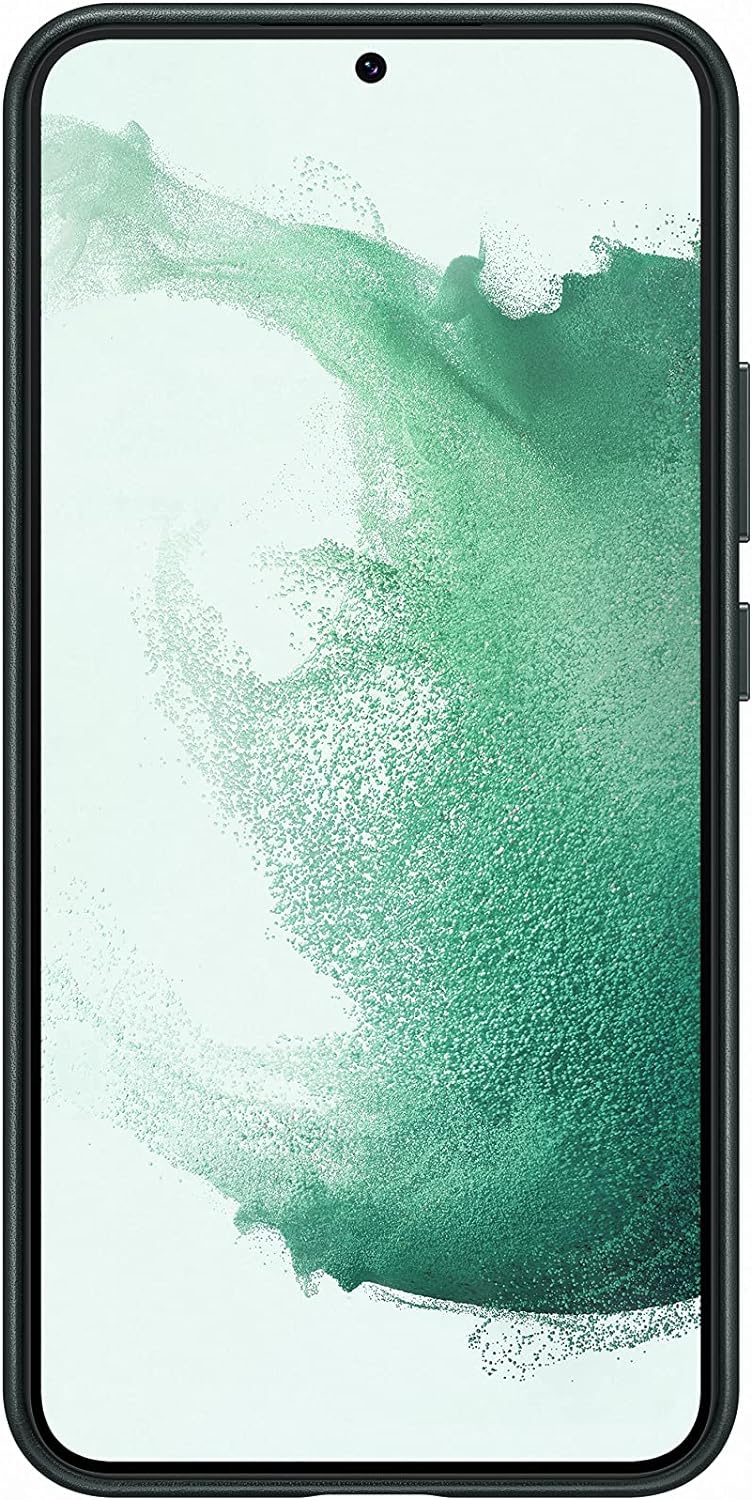 Samsung Leather Smartphone Cover EF-VS906 für Galaxy S22+, Handy-Hülle, echtes Leder, Schutz Case, s