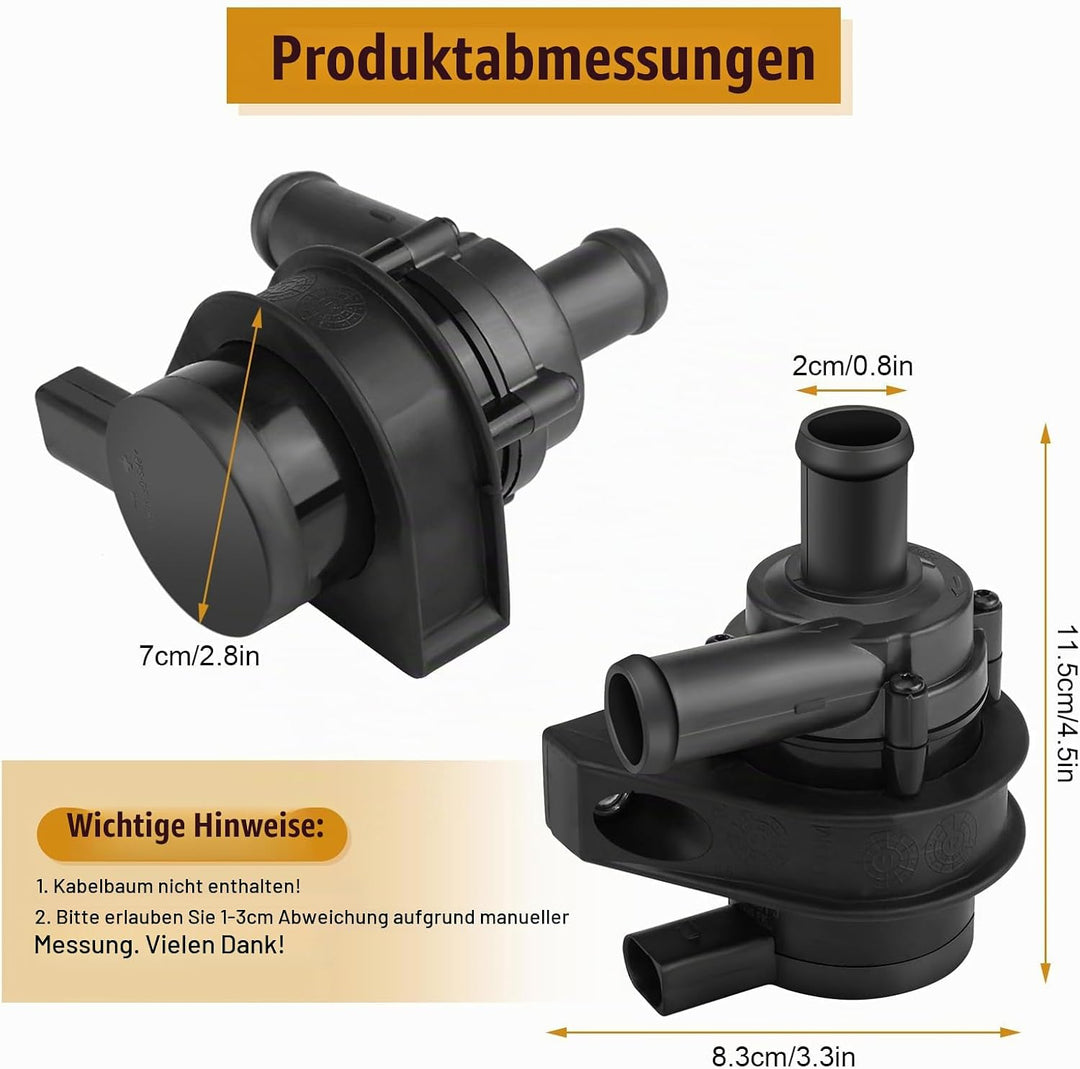 Autokühlwasserpumpe, Auto Zusatzkühl wasserpumpe, Kühlwasserpumpe, Auto Wasserpumpe Zusatzwasserpump