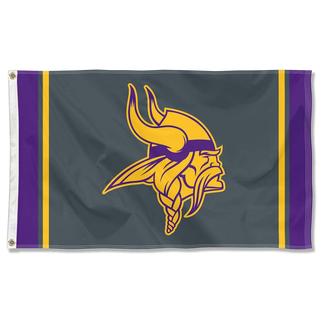 Minnesota Vikings Blackout Sideline Flagge Outdoor Indoor 90 x 150 cm Banner