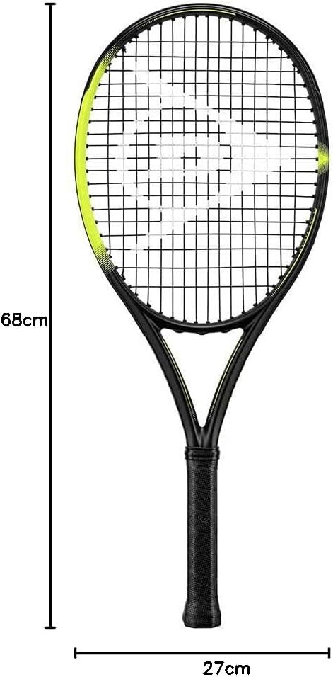 Dunlop Unisex – Erwachsene Tennisschläger-10297622MOD Tennisschläger, Black/Yellow, 0