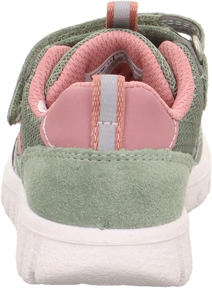 Superfit Mädchen Sport7 Mini 1-006203 Sneaker 20 EU Weit Hellgrün Rosa 7500, 20 EU Weit Hellgrü