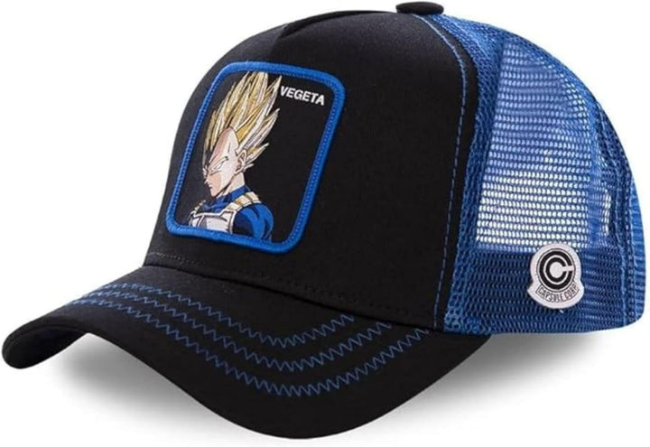Capslab Vegeta - Trucker Cap - Dragon Ball Z - Black/Blue - One-Size