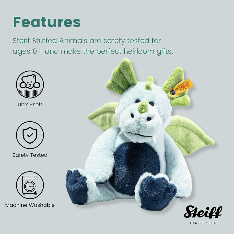 Steiff 067105 Samu Drache - 28 cm - Kuscheltier - bunt
