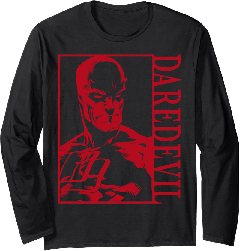 Marvel Daredevil Dark Tonal Poster Langarmshirt