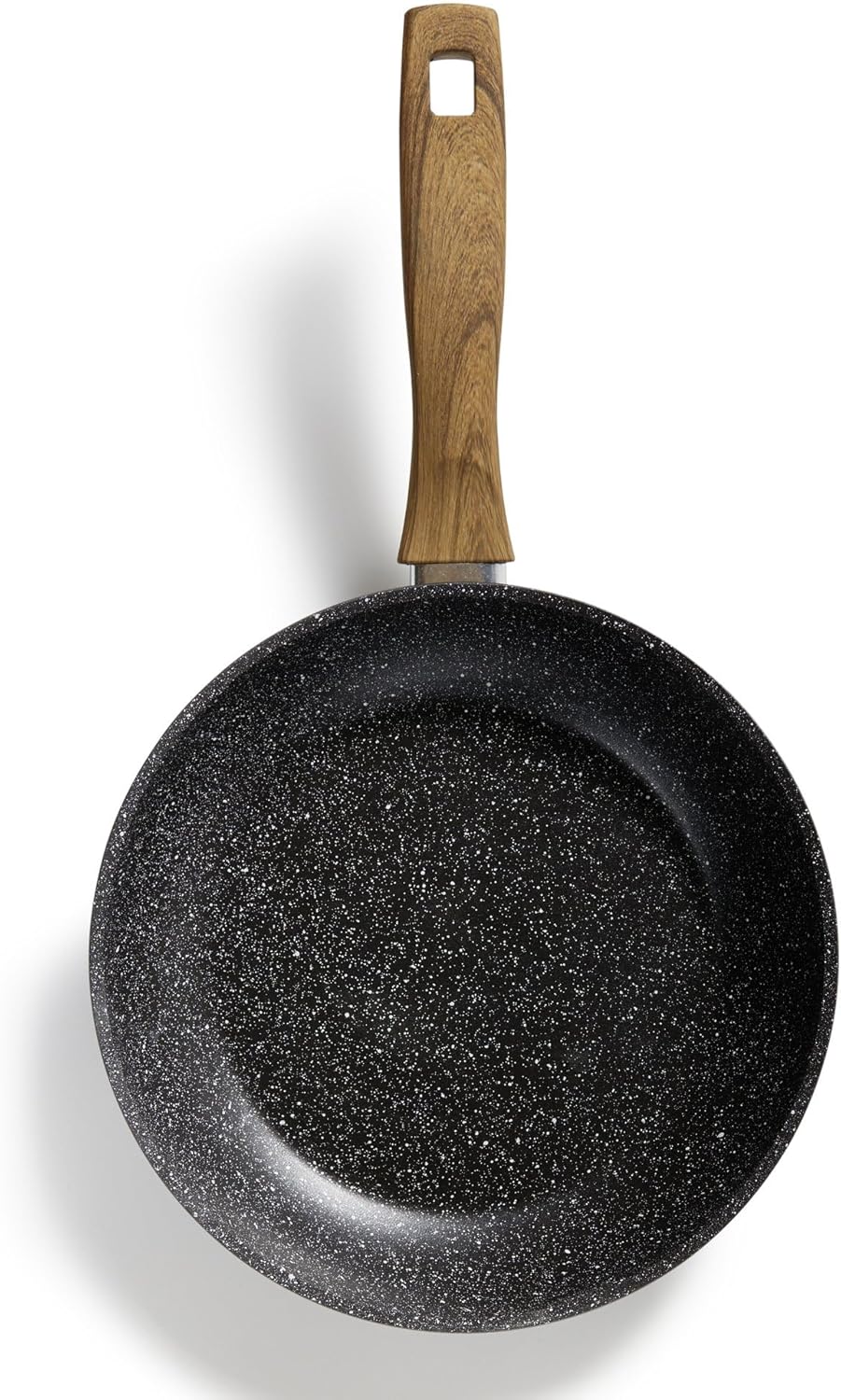 STONELINE Back to Nature Bratpfanne 24 cm, Made in Germany, antihaft beschichtete Pfanne mit echten
