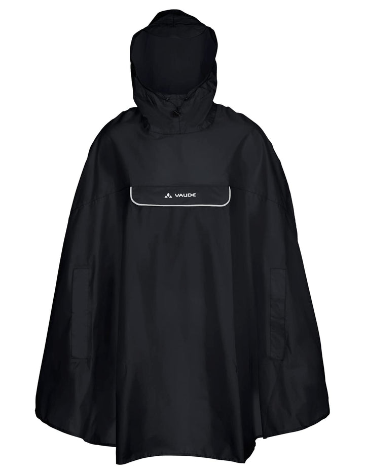VAUDE Regenponcho Valdipino Poncho - Damen und Herren wasserdicht - Outdoorponcho Regenschutz mit in