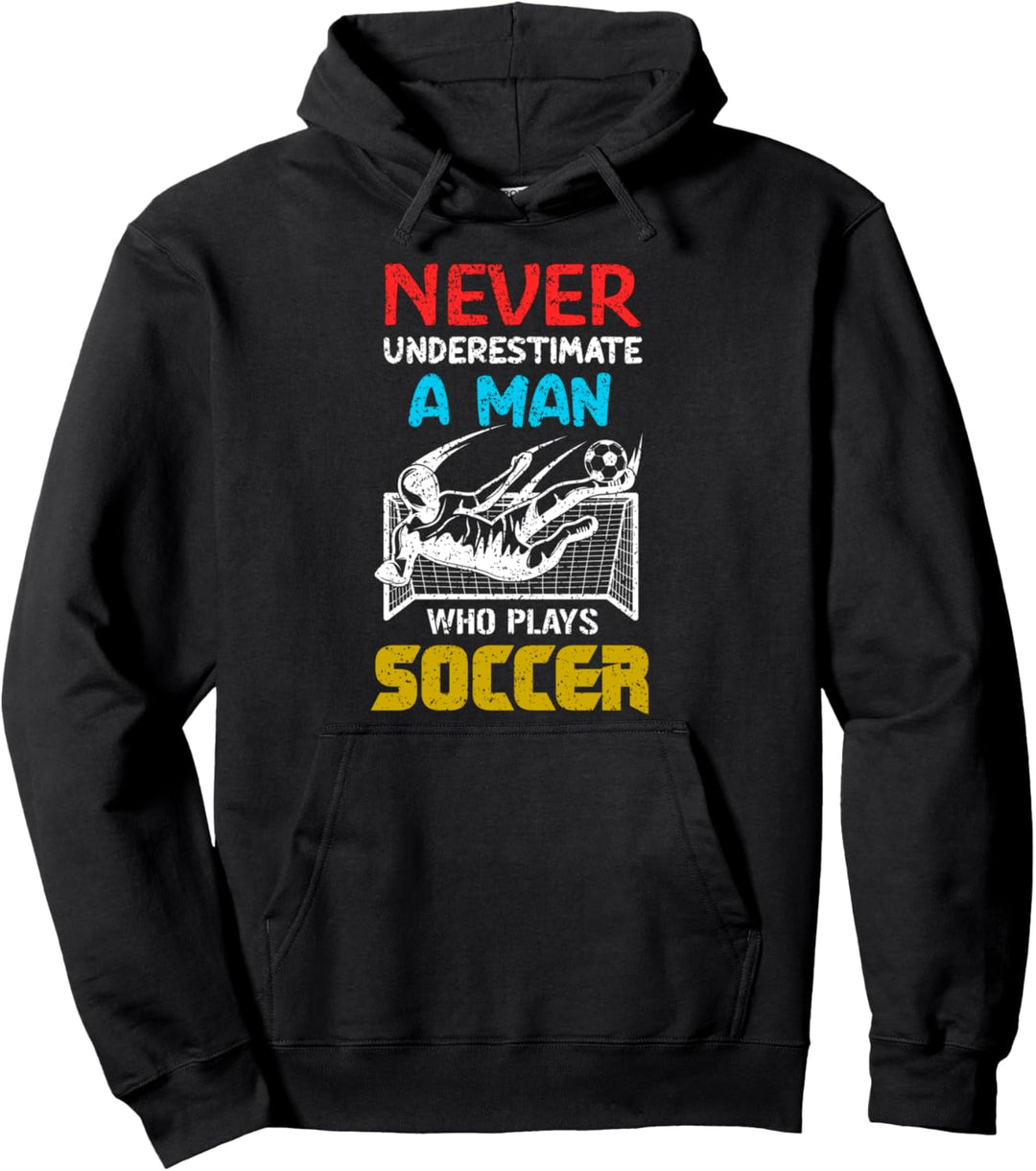 Herren Fussball Geschenk Fussball Spieler Fussball Pullover Hoodie