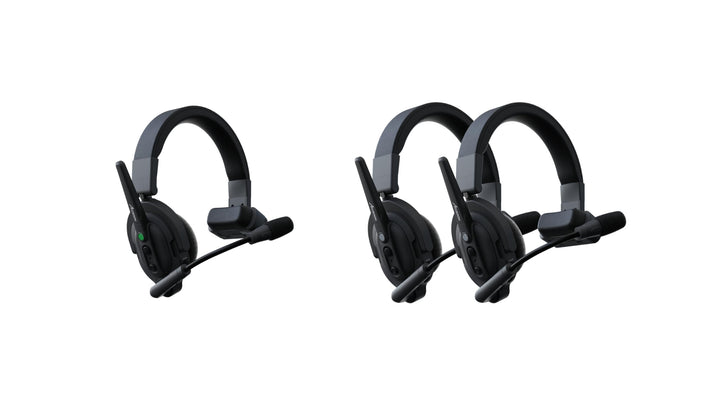 Accsoon - Como - Enthält EIN Host-Headset und Zwei Remote-Headsets - Ergonomisches Design - 400 Mete