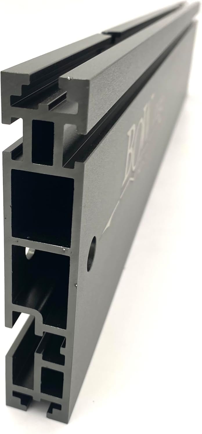 BOW Products 46” XT XTENDER Fence - T-Track Tischanschlagsystem mit mehreren T-Slots für Holz­bearbe