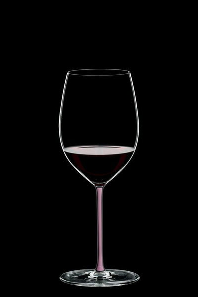 Riedel Fatto A Mano Cabernet Weinglas, einzelner Stiel, rosa, Cabernet