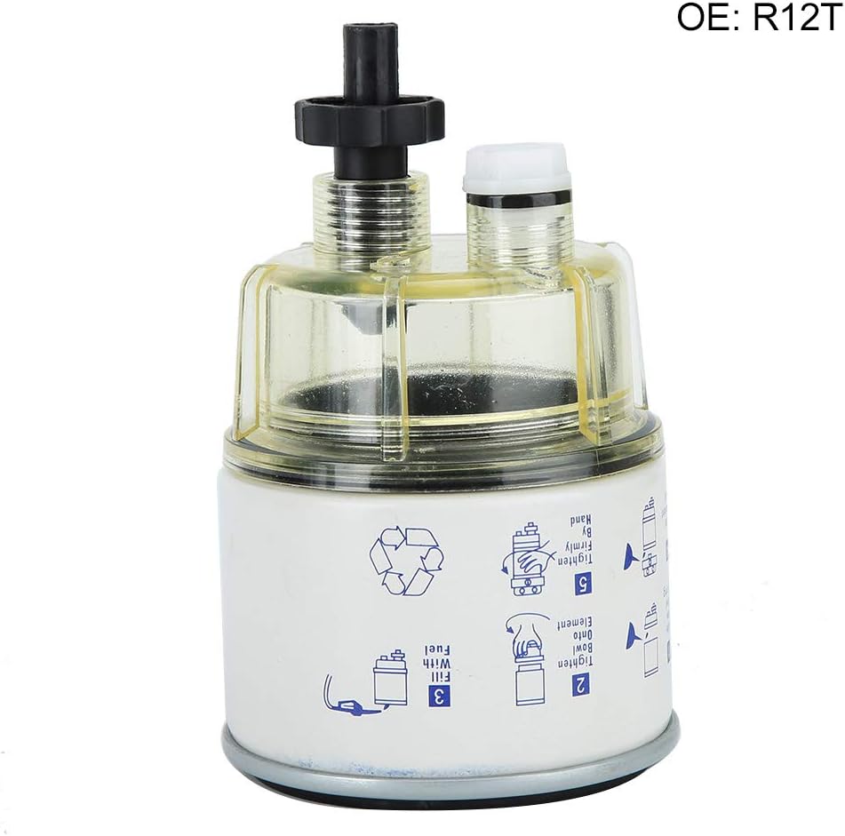 Kraftstofffilter, R12T Universal Boat Marine Yacht Kraftstoff-Wasserabscheiderfilter