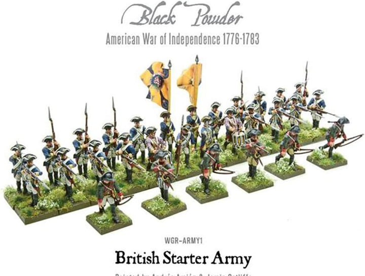 Black Powder AWI British Starter Army