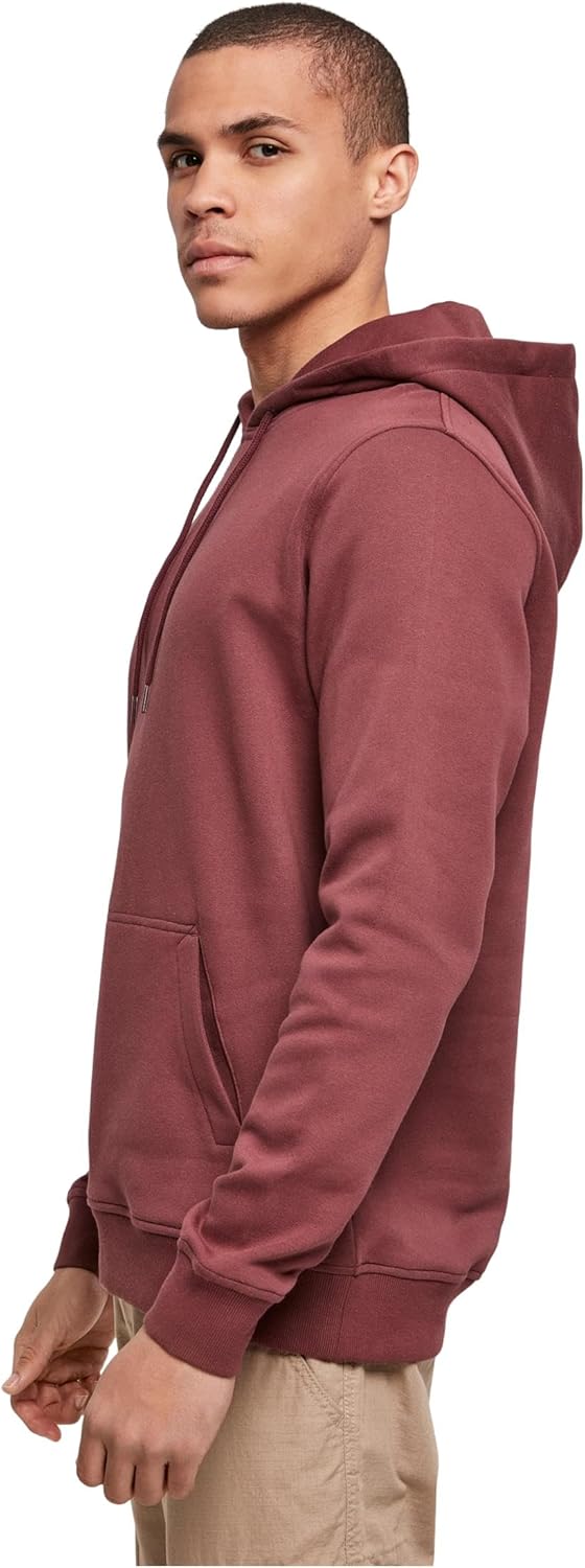 Build Your Brand Herren Kapuzenpullover Organic Hoody, klassischer Männer Hoodie aus Bio-Baumwolle,