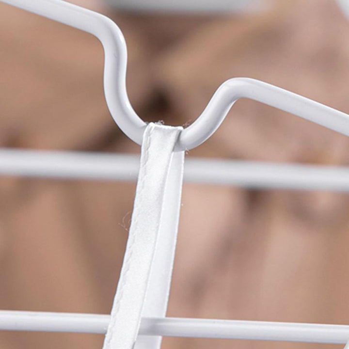 Kleiderbügel Metall (40 cm) – 30 Stück Platzsparende Kleiderbügel für Erwachsene,0,4cm Dick, Belastb