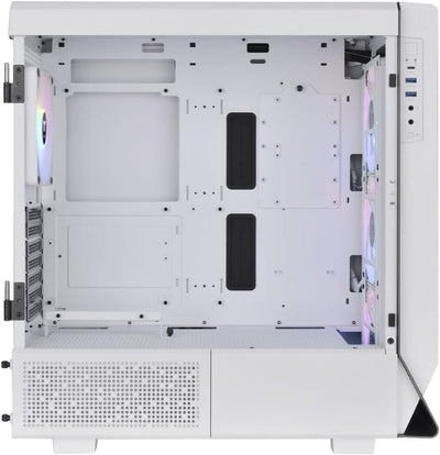 Ceres 500 TG ARGB Snow | E-ATX Mid Tower Chassis |Tempered Glass Snow Mid Tower Chassis