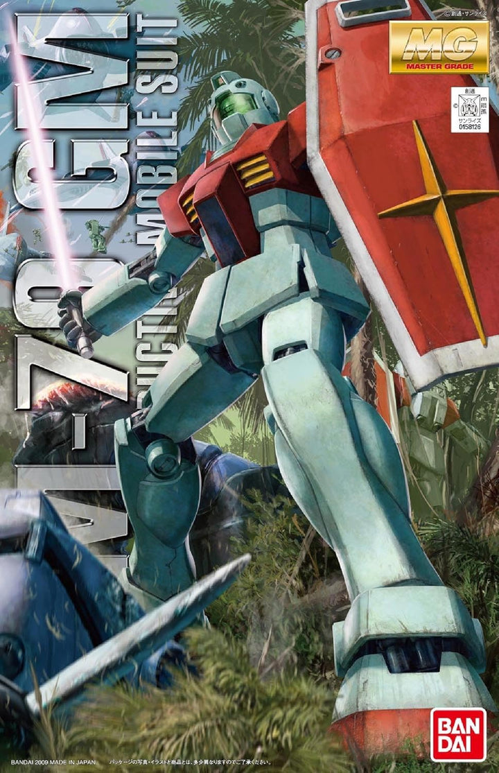 BANDAI Hobby RGM-79 GM Ver.2.0, Master Grade Actionfigur (BAN158126)