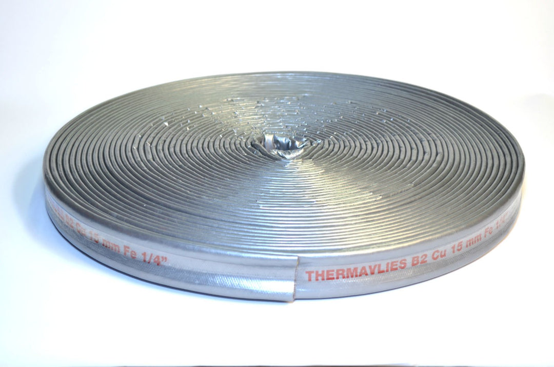25 m Vlies-Schutzschlauch grau 90 x 4 mm