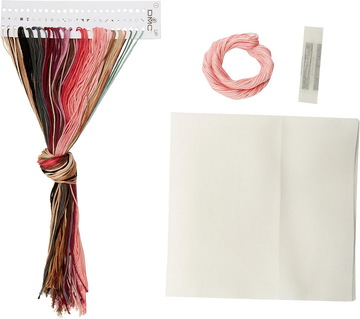 Thea Gouverneur - Kreuzstich-Set - Kätzchen-Zillinge - Aida - 16 Count - Für Erwachsene - 734A, Kätz