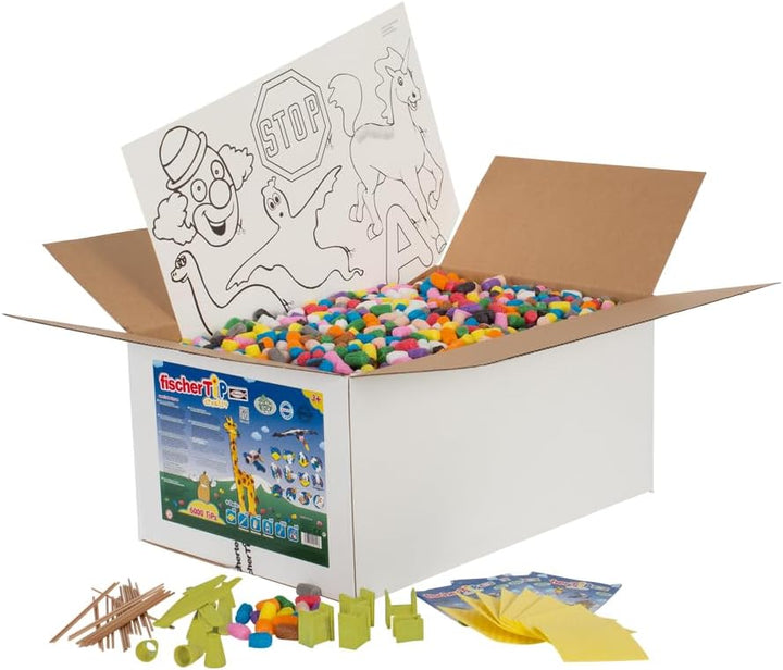 fischer TiP Box XXL, Bastelset, für Kinder ab 3 Jahre - 49114