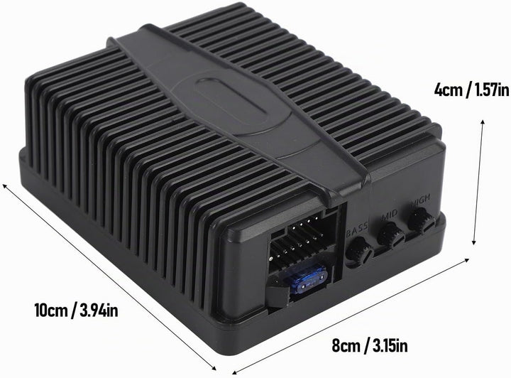 Auto -Stereoverstärker 12V -Auto -DAP -Verstärker 4 X 60w Power 4 Kanal Clear Sound Quality Autovers