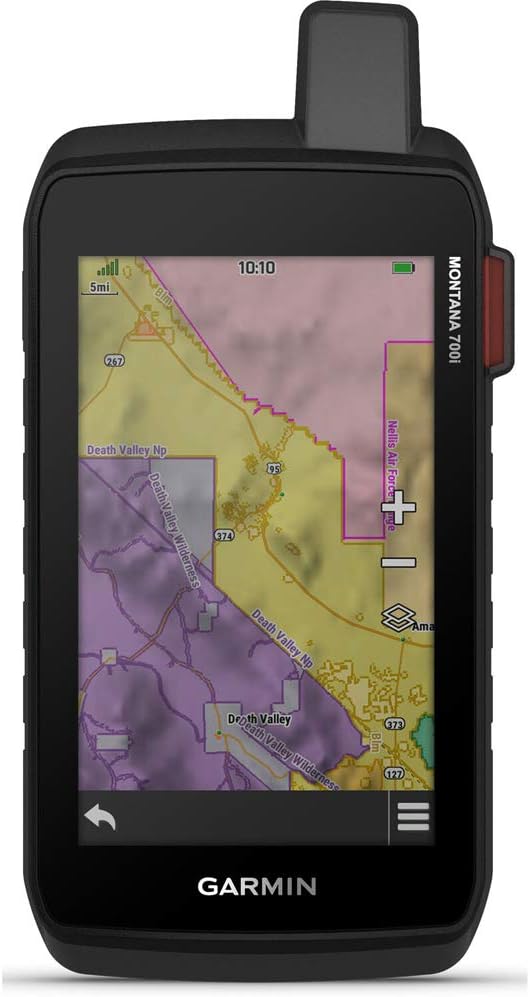 Garmin Montana 700i, Robustes GPS-Handgerät mit integrierter inReach-Satelliten-Technologie, handsch