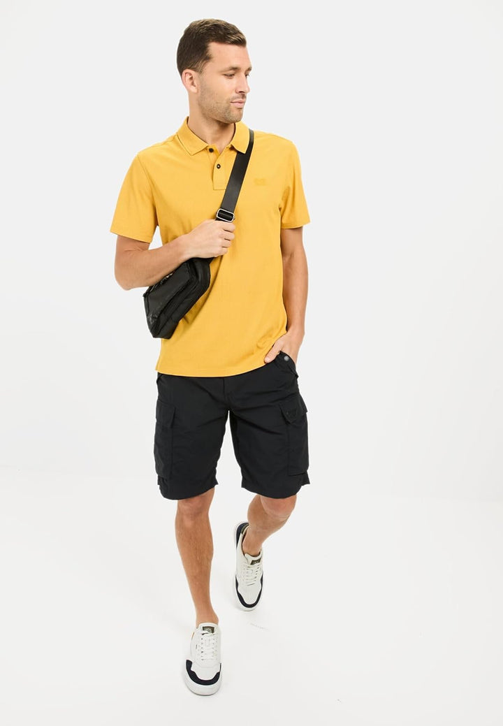camel active Men's 409920-5p44 Polo Shirt (Pack of 1) XXL Orange, XXL Orange