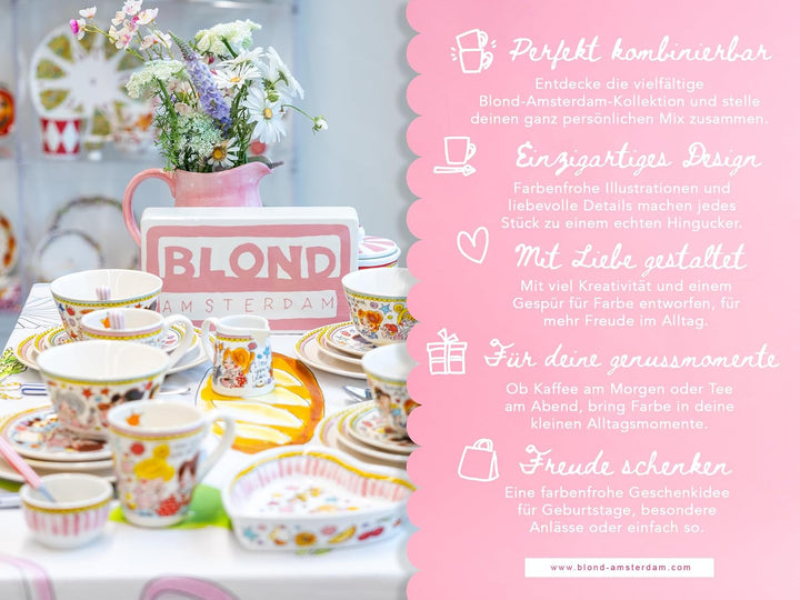 Blond Amsterdam, Eben quatschen, Tortenplatte