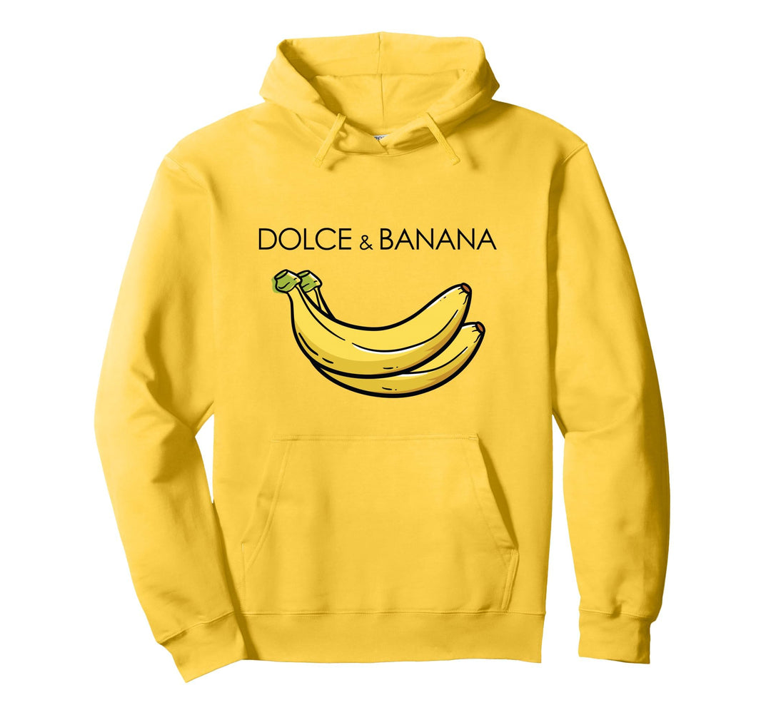 Dolce And Banana T Shirt, Funny Cute Graphic Design Banane Pullover Hoodie