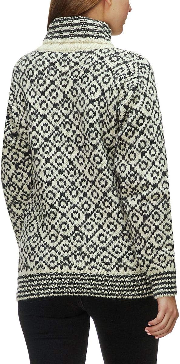 Devold Unisex Svalbard Wool High Neck Tshirt XS Offwhite/Anth., XS Offwhite/Anth.