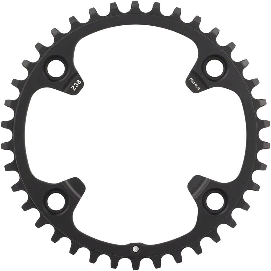 Campagnolo Unisex – Erwachsene Ekar Kettenblatt, Schwarz, 38 zähne