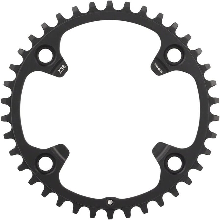 Campagnolo Unisex – Erwachsene Ekar Kettenblatt, Schwarz, 38 zähne