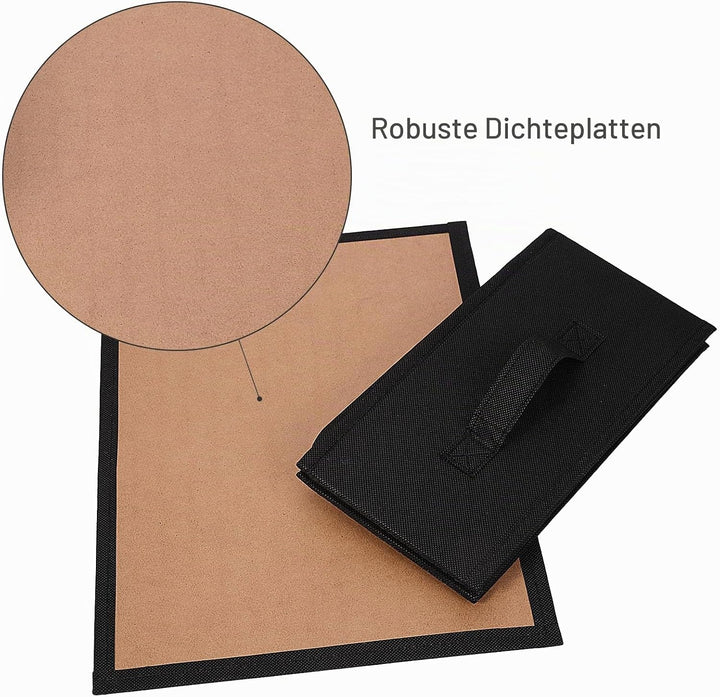 Aufbewahrungsbox Faltbar, Aufbewahrungswürfel Kallax Einsatz Aufbewahrungsboxen für Schlafzimmer Woh