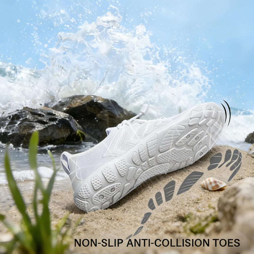 IceUnicorn Barfuss Schuhe Damen Walkingschuhe Barfussschuhe Herren Anfänger Bequeme Atmungsaktiv Ges