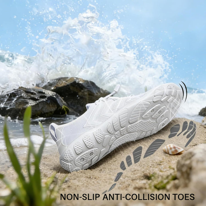 IceUnicorn Barfuss Schuhe Damen Walkingschuhe Barfussschuhe Herren Anfänger Bequeme Atmungsaktiv Ges