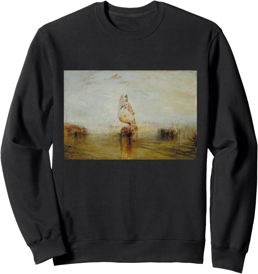 Turner The Sun of Venedig Going to Sea Art Sailing Sweatshirt