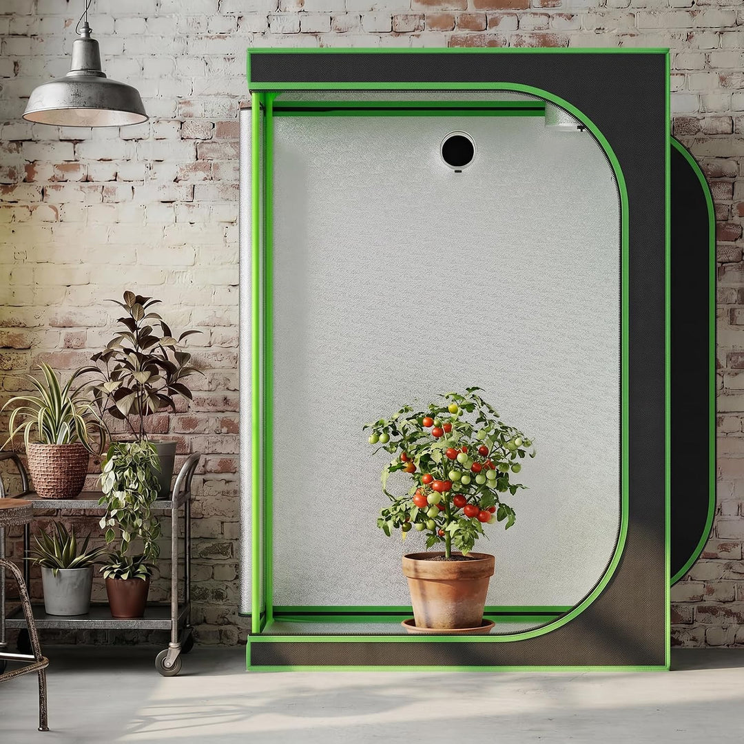 Kingpower Grow Box Grow Zelt für Pflanzen Growbox Gewächshaus Garten Anzucht Gemüse Kräuter Schrank