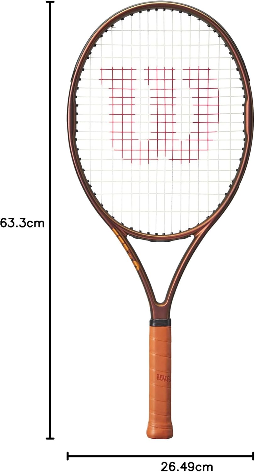 Wilson Pro Staff 25 besaitet 235g Tennisschläger Braun - Griffstärke 9-10, 9-10
