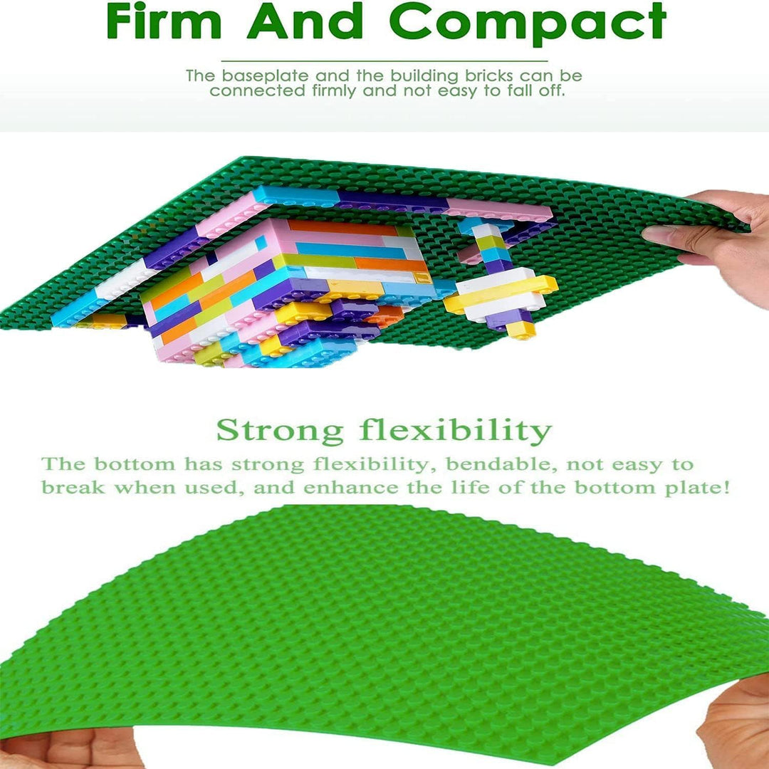 Grosse Bauplatte Kompatibel mit Lego Duplo Platten,Classic grosse Grundplatte,38.4 * 38.4cm Platten-